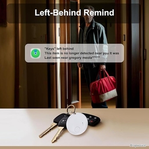 Étui Intelligent pour AirTag Apple MFi Localisateur GPS Trouver Mon Porte-Clés pour Bagages <span class=keywords><strong>Voiture</strong></span> Portefeuille Clés Suivi Bluetooth Mondial - Product Image 5