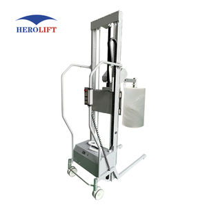 เครื่องยกม้วนฟิล์มไฮดรอลิกเคลื่อนที่40-200กก. เครื่องยกรีลแบตเตอรี่ - Product Image 4