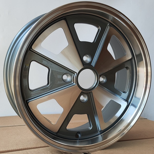 Cerchio in Lega Flow Formed da 15-17 Pollici 4x130 PCD a 4 Fori per VW <span class=keywords><strong>Maggiolino</strong></span> Porsche 914 Karmann Ghia Auto Classica Vintage - Product Image 4