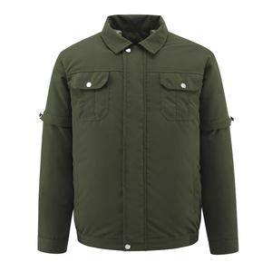 New Summer <strong>Air</strong>-<strong>conditioning</strong> <strong>Clothing</strong> Outdoor Chargingfan <strong>Clothing</strong> Heatstroke Cooling Work Clothes Detachable Jacket - Product Image 3