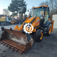 Chargeuse sur pneus d'occasion JCB-3CX 3DX 3CX 4DX 4WD 4x4, peinture d'origine de haute qualité, moteur en bon état