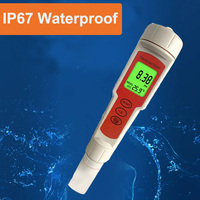 Équipement de test de la qualité de l'eau avec capteur de température multi-sondes tout-en-un, pH-mètre et TDS-mètre, OEM ODM OBM
