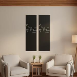 Pegatinas de pared con diseño de pizarra Vidaxl de 2x9,8 pies con tizas para decoración del hogar - Product Image 2