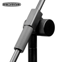 Microphone à condensateur professionnel XLR sur pied, anti-bruit, alimentation fantôme 48V, supercardioïde, câble de 10 m, enregistrement studio, métal