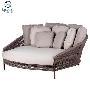 Moderne Outdoor Villa Hotel Balkon Innenhof Garten Sofa Stuhl Set Freizeit <span class=keywords><strong>Rattan</strong></span> <span class=keywords><strong>Sun</strong></span> Lounger - Product Image 3