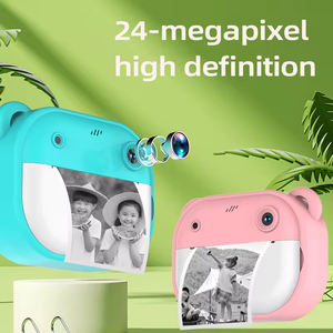 Nouvel appareil photo instantané pour enfants Y600 avec 24MP 1080P Photo Vidéo HD Double objectif, Jeux de <span class=keywords><strong>puzzle</strong></span> et musique - Product Image 2