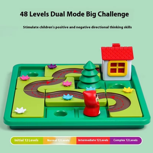 Caperucita Roja inteligente Hide & Seek <span class=keywords><strong>juego</strong></span> <span class=keywords><strong>de</strong></span> <span class=keywords><strong>mesa</strong></span> plástico construcción <span class=keywords><strong>de</strong></span> habilidades rompecabezas lógica IQ juguete <span class=keywords><strong>de</strong></span> entrenamiento regalo para niños - Product Image 5