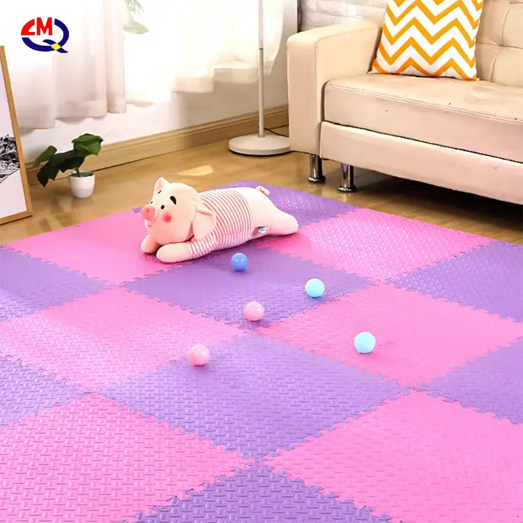 Crianças Play Foam Mats com Soft Interlocking Floor Tiles Play Education Mat ECO Friendly Eva Foam Puzzle Play Mat