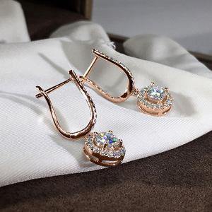 Orecchini a Goccia Rotondi per Donne, Eleganti Accessori Moda per Uso Quotidiano e Feste - Product Image 2