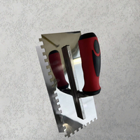 Outils à main en acier inoxydable, grattoir à carreaux à encoches carrées, machine à gratter le sol pour l'installation de carrelage industriel DIY