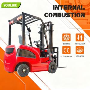 รถ<span class=keywords><strong>ยก</strong></span>ดีเซลข<span class=keywords><strong>น</strong></span>าด 3 ตั<span class=keywords><strong>น</strong></span> แบบมินิ 4 ล้อ ไฮดรอลิก พกพาได้ พร้อมอุปกรณ์เสริม ที่นั่ง สำหรับคลังสิ<span class=keywords><strong>น</strong></span>ค้า - Product Image 1