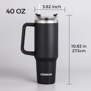 Office & Outdoor Large Capacity Tumbler <b>with</b> Handle and <b>Straw</b> OEM/ODM - Product Image 3