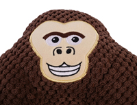 Nouveau jouet à tirer pour chien en velours durable Gorilla, style dessin animé, jouet en peluche interactif pour chiens de taille moyenne à grande, caractéristique durable