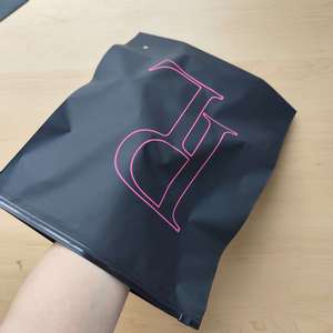 Wholesale Custom Printed Matte Black CPE Zipper <b>Bag</b> Plastic <b>Zip</b> Lock Packaging Pouch Brand Logo for Clothing Swimwear - Product Image 2