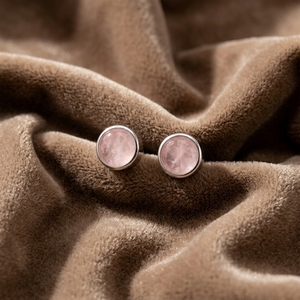 Aretes de Acero Inoxidable Clásicos Redondos Personalizados al por Mayor, Chapados en Bronce Antiguo, Joyería Hipoalergénica Minimalista para Mujer - Product Image 2
