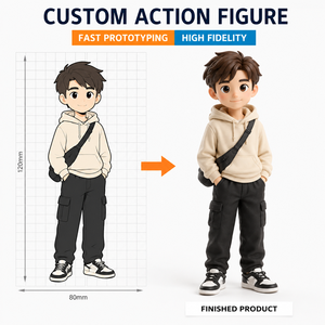 Muestra Gratuita, Fabricación Personalizada de Figuras de Juguete de Resina de Vinilo, Modelo de Personaje Coleccionable, Juguetes de Caja Ciega - Product Image 1