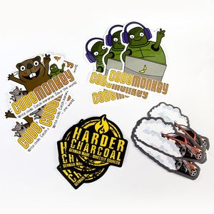 Vente directe d'usine, autocollants découpés sur mesure, autocollants en vinyle imperméables économiques pour cadeaux promotionnels d'entreprise, commande en gros - Product Image 3