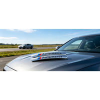 Autocollants de moyeu de roue M Performance pour BMW, autocollants de centre de jante, badge en résine, accessoires de tuning extérieur automobile