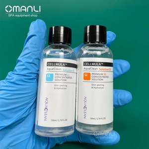 AS1 SA2 AO3 idra soluzione sierica Aqua Peel Liquid 50Ml Per bottiglia piccola bolla Per la cura della pelle del viso acene detergente - Product Image 3