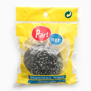 נירוסטה Scrubber Scourer ניקוי ספוגים הגעלה רפידות מטבח - Product Image 1