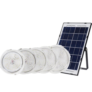 Su geçirmez açık alan aydınlatması 5M kordon ile güneş uzaktan kumandalı Led ışık reflektör projektör bahçe Yard kapalı Solar lamba açık