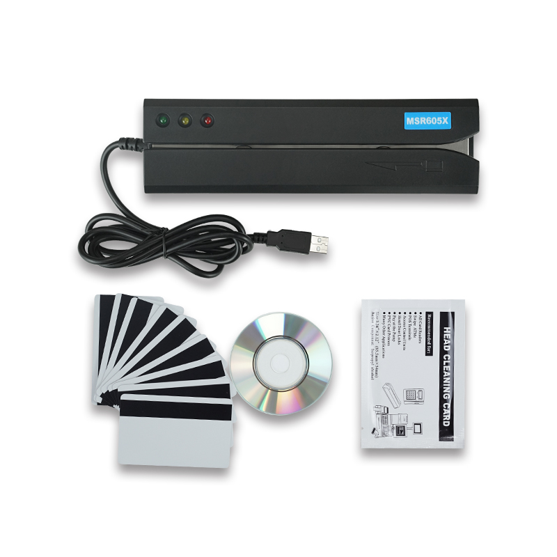 MSR 605X Magnetic Stripe Card Reader - Compatible with MAC OS
