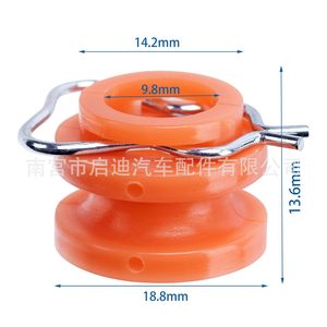 ลูกล้อรอกปรับกระจกฟอร์ดมัสแตง พร้อมคลิปไนลอน C0AB6423240B 18.8มม. 14.2มม. 9.8มม. 13.6มม. - Product Image 1