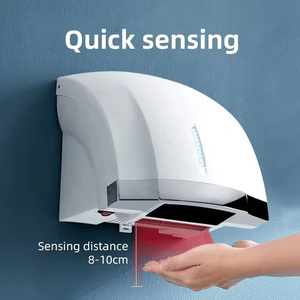 Sèche-mains <span class=keywords><strong>électrique</strong></span> mural automatique à capteur HLK, écologique et à chauffage rapide, pour usage commercial, hôtelier et domestique - Product Image 4