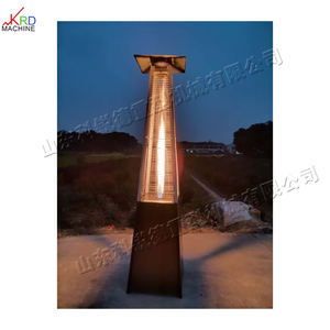 <span class=keywords><strong>Chauffage</strong></span> au <span class=keywords><strong>gaz</strong></span> propane portable en forme de tour avec tube en verre, de bonne qualité, autoportant, en acier inoxydable pour terrasse - Product Image 3