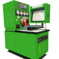 Baliza-banco de prueba de bomba de inyección de combustible mecánico, soporte de prueba de inyector diésel de 8 cilindros, Mini 12PSB Euro II