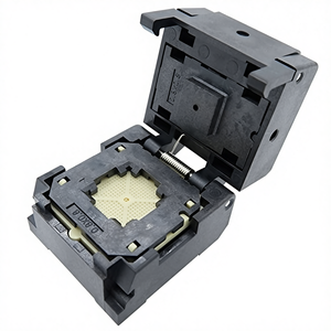 Ổ cắm thử nghiệm ALLSOCKET QFN56(8x8)-0.5, khoảng cách chân 0.5mm, kích thước 8x8mm, IC550-0564-010-G, ổ cắm lập trình và thử nghiệm (loại vỏ sò), sản xuất tại Trung Quốc - Product Image 1