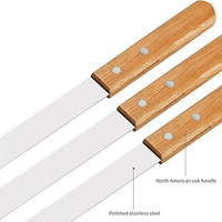 Ensemble d'ustensiles de barbecue en acier inoxydable pour brochettes Koobideh/persanes/arménies/turques
