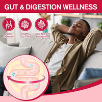 Bonbons gélifiés à base de fibres de haute qualité pour favoriser la santé digestive, la digestion, avec un mélange de probiotiques et de vitamine C.