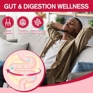 Fibra de alta calidad para promover la salud digestiva, promueve la digestión, mezcla de fibra con probióticos y vitamina C, gomitas. - Product Image 5