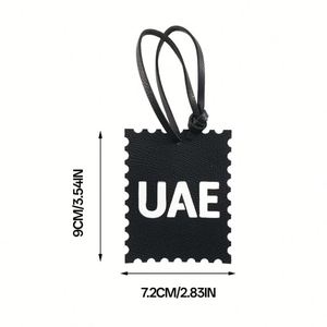 UAE Arabic Letter Keychain Handbag Decoration <b>Bag</b> <b>Charm</b> Pendant Gift Packaging Accessory - Product Image 2