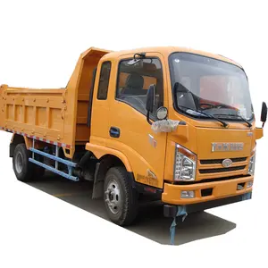 chinese lowest price small 4x2 T-king 6 wheel dump truck 5t capacity
