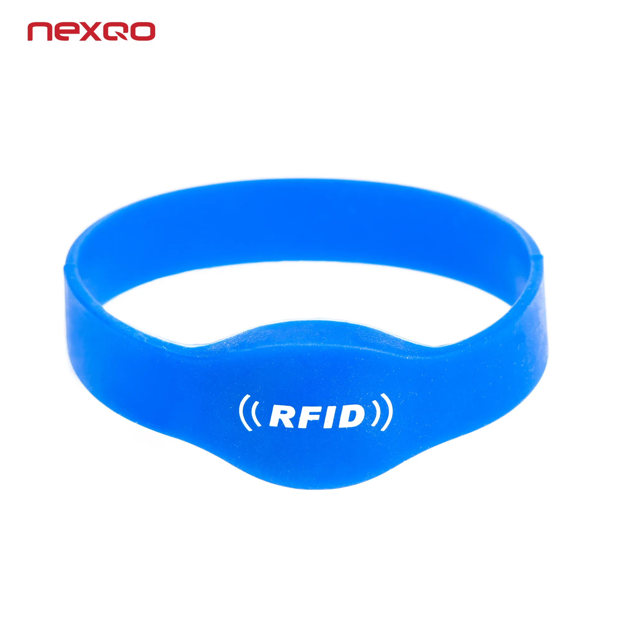 RSW01ราคาโรงงานเขียนกันน้ำ Passive NFC สร้อยข้อมือ RFID สายรัดข้อมือซิลิโคน