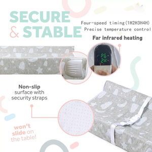 Tùy Chỉnh Xách Tay Hồng Ngoại Xa Sưởi Ấm Tã Thay Đổi Bảng Bé Massage Pad Với Tùy Chỉnh Tùy Chọn - Product Image 4