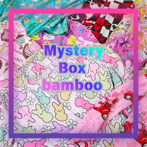 طقم بيجامة من الخيزران جاهز للشحن من تياوس للأطفال والصبيان والفتيات، صندوق مفاجآت، ملابس نوم مريحة منسوجة بنمط كرتوني - Product Image 1