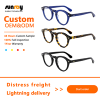 Monture de lunettes optiques carrées en acétate à monture complète avec verres anti-lumière bleue et anti-radiation, design de luxe tendance pour adultes unisexes