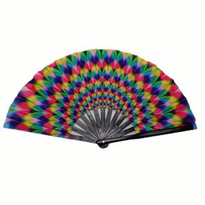 13Inch Loud Noise Personalized Big Rave Clack Kungfu Wedding Folding <b>Fans</b> Custom Large Bamboo <b>Hand</b> <b>Fan</b> With Logo - Product Image 5