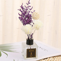 Diffuseur de parfum d'ambiance pour hôtel avec décoration florale, écologique, sans sulfate, matériau huileux, combustion longue durée