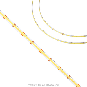 Tùy chỉnh 12 Wát 9 wát COB LED Strip fcob LED Strip ánh sáng Flex thông minh LED Strip ánh sáng LED Băng thay đổi độ sáng Dot miễn phí trong nhôm hồ sơ - Product Image 6