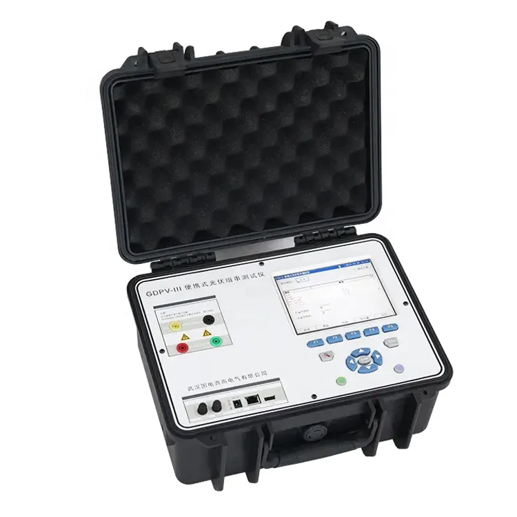 Portable IV/PV Curve Measurement Photovoltaic Solar Panel IV Curve Tester