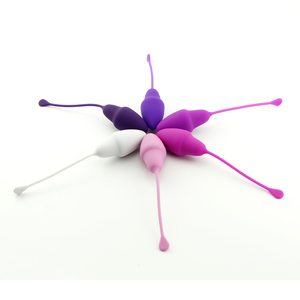 6-teiliges <span class=keywords><strong>Kegel</strong></span>-Übungs set Body-Safe Silikon Vagina Balls Beckenboden trainer Muskel toner für Frauen Wellness - Product Image 3