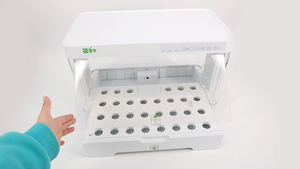 Cai Duoduo Hydroponic System <b>Indoor</b> Vegetable Grow Cabinet with LED <b>Light</b> Pump Automatic Watering for Home Use - Product Image 4