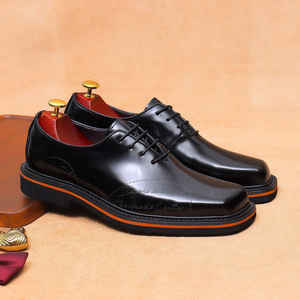 Zapatos Casuales Formales de Negocios para Hombre, Transpirables, de Moda, de Cuero Genuino, Sin Cordones, Ligeros, Antideslizantes y Aislantes para Exteriores - Product Image 1