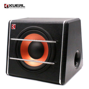ซับวูฟเฟอร์ KUERL ขนาด 10 นิ้ว กำลังขับ 90 วัตต์ ระบบเสียงรถยนต์แบบโมโน ตู้ลำโพง MDF หุ้มหนัง PVC - Product Image 2