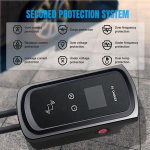 Chargeur mural de véhicule électrique mural domestique 32A EV 22kw boîtier de charge Type2 chargeur de voiture électrique pour Tesla - Product Image 5