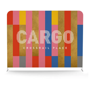 बैकड्रॉप स्टैंड फोटोबूथ बैकड्रॉप फोटोग्राफी डबल साइडेड प्रिंटिंग बैनर टेंशन फैब्रिक फोटो डिस्प्ले स्टैंड बर्थडे पार्टी - Product Image 1